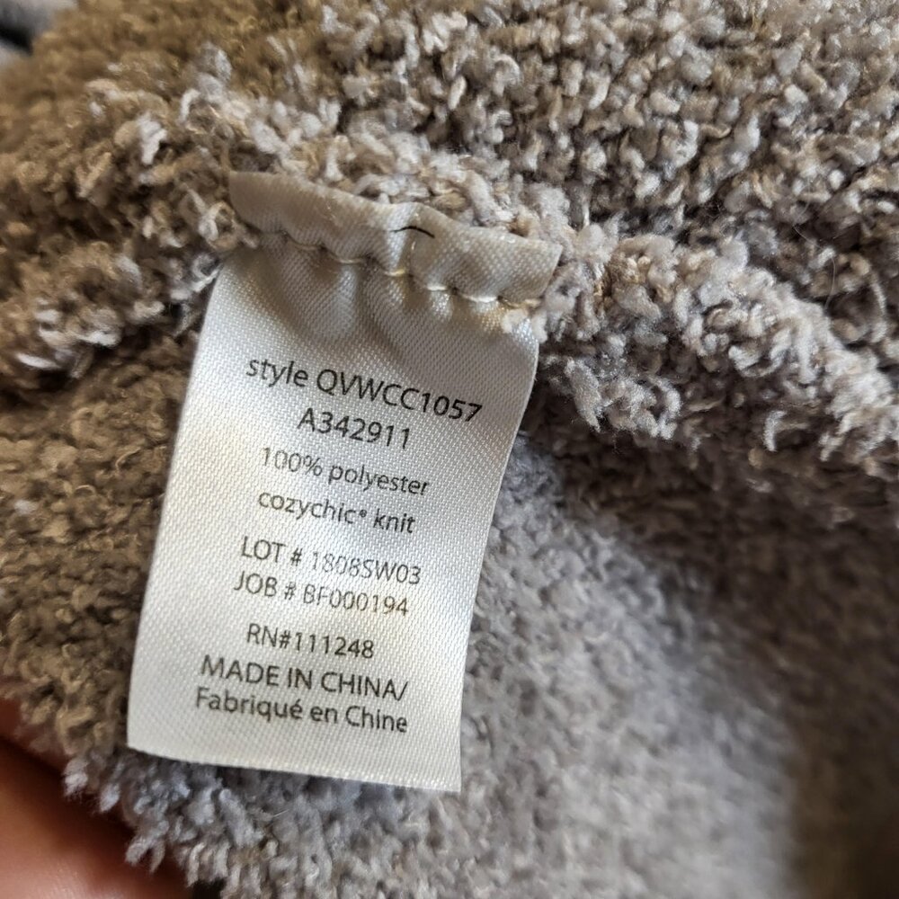 Barefoot Dreams Cozychic Cali Cardigan XL Beige - Picture 6 of 7